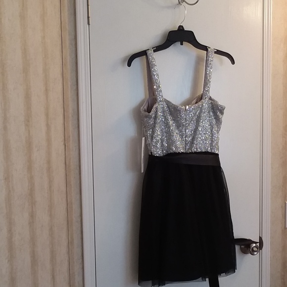 Love Reign As U Wish Sequin Black Cocktail Dress - Picture 4 of 8